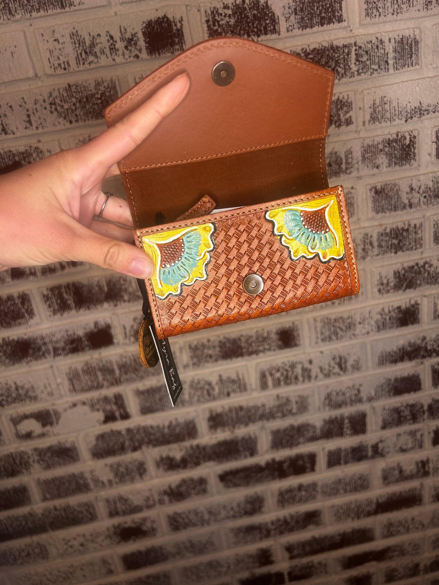 “The accent” foldover wallet