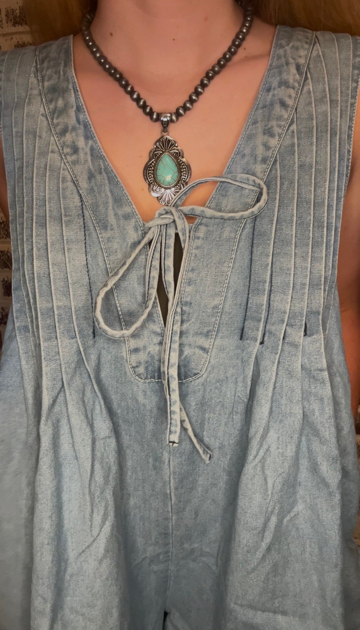 Dancin’ Denim Romper