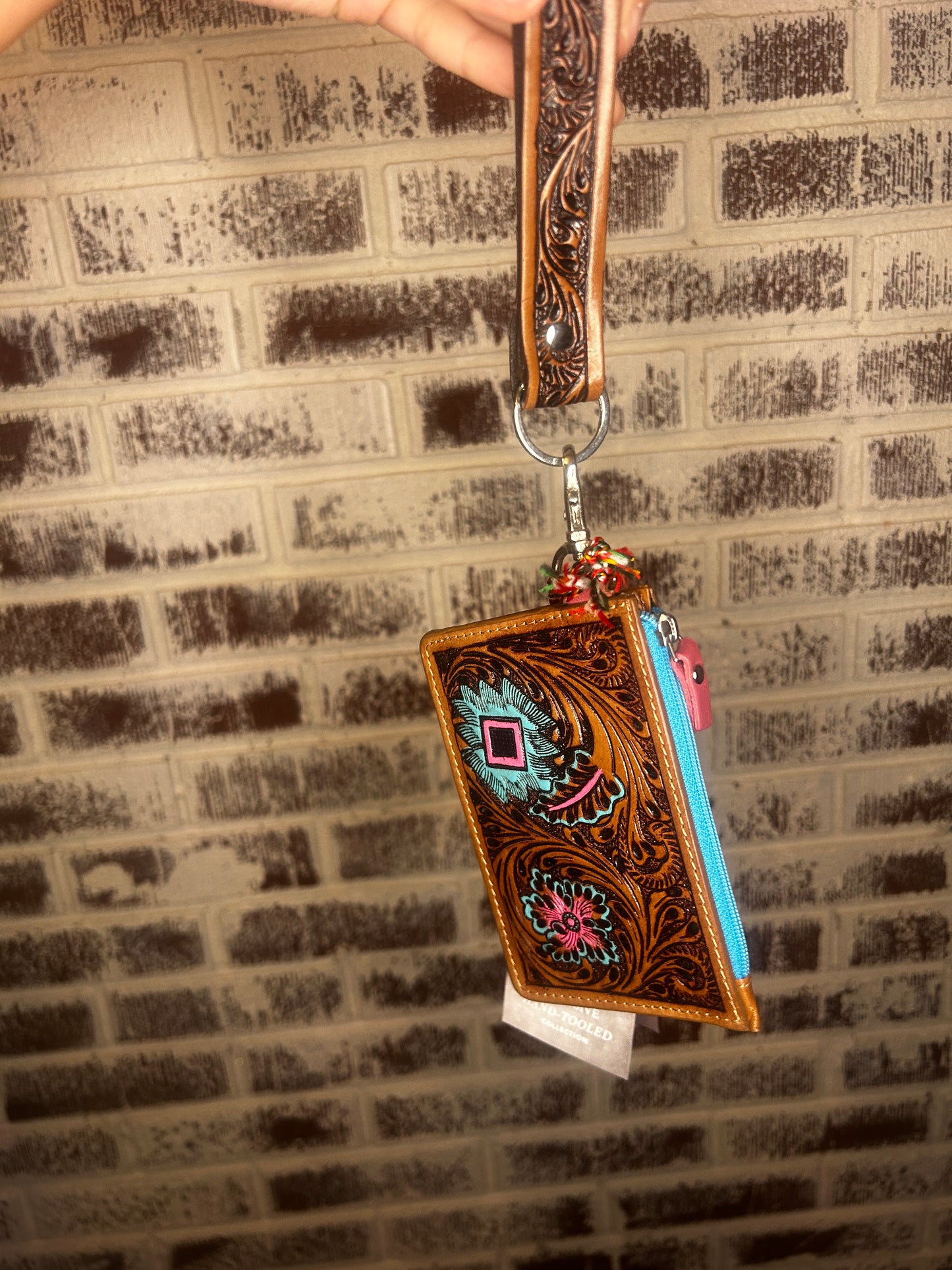 Stay Punchy- Girly- keychain wallet