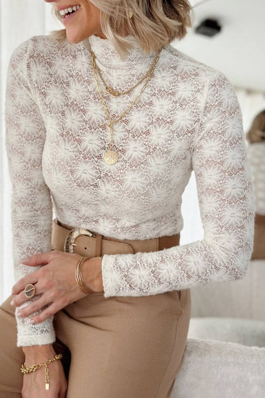 Lace lovin’ Long Sleeve Top