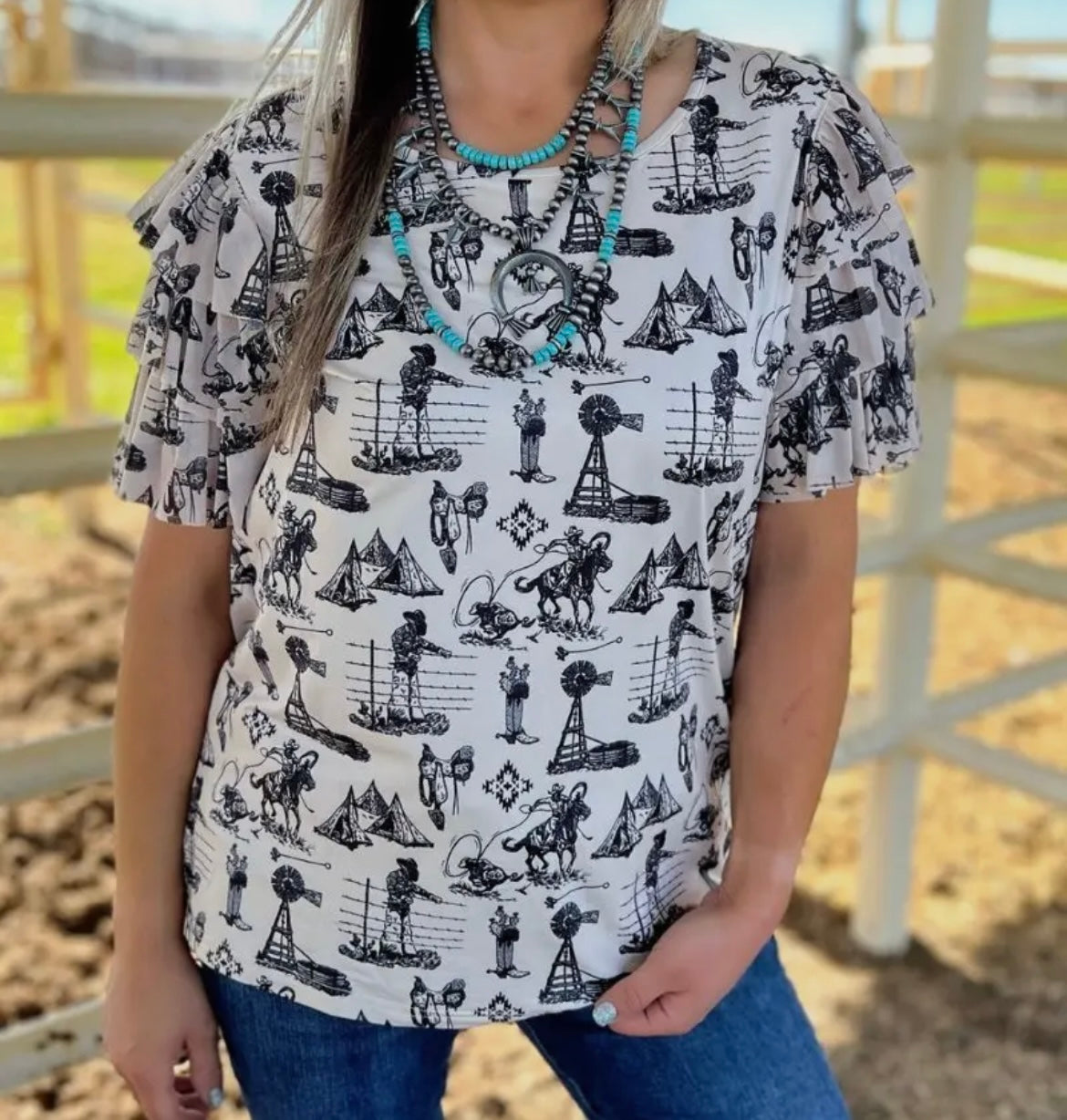 Butter Milk Plus Size Top