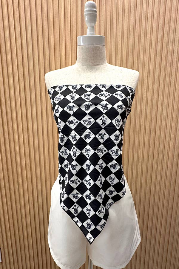 Checkered Bronc wild rag
