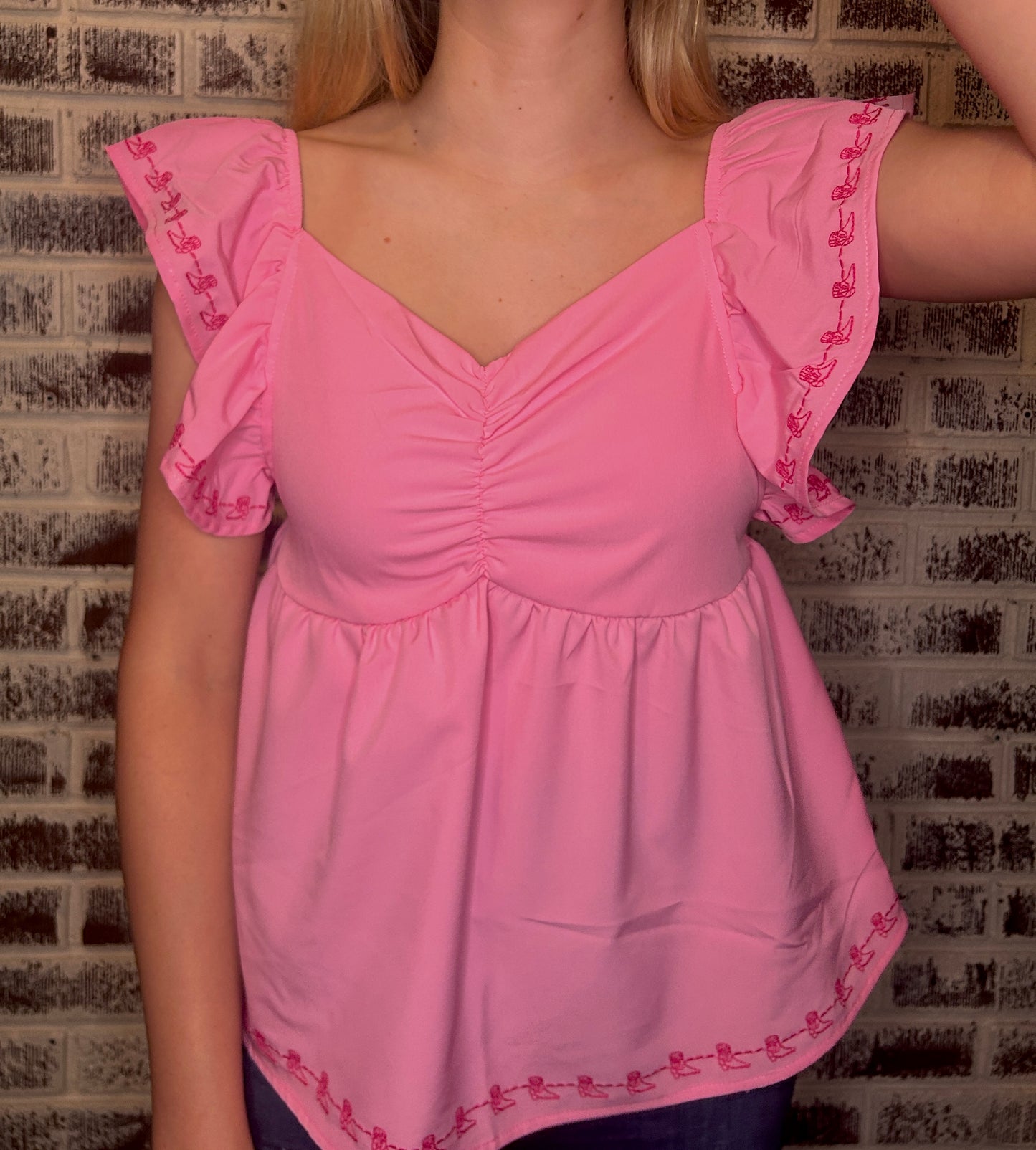 BOOTiful Bow Blouse