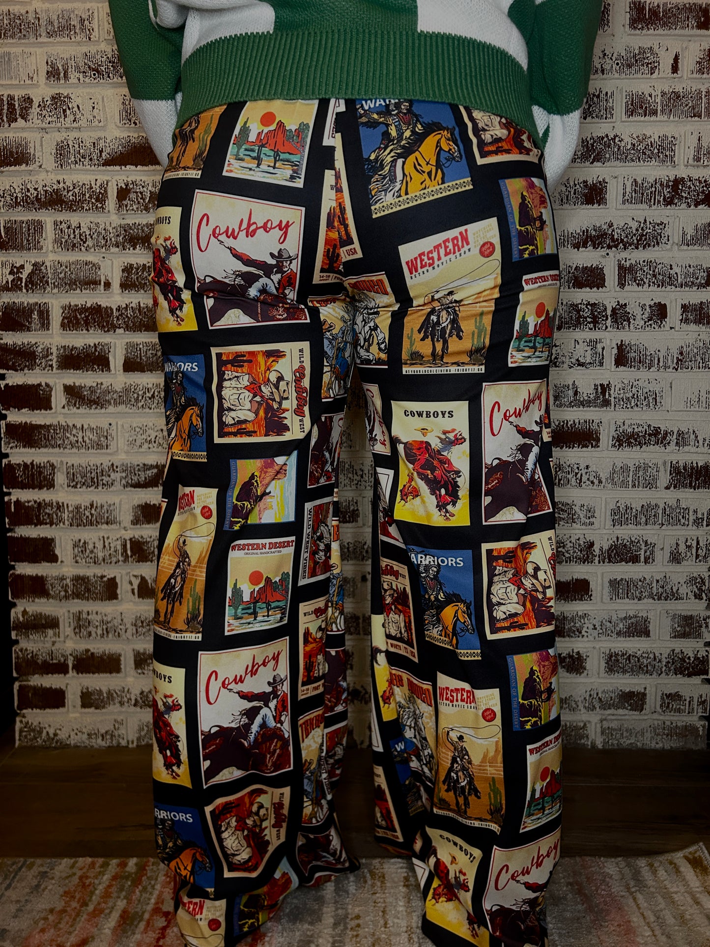Play your cards cowboy- Slack Pants