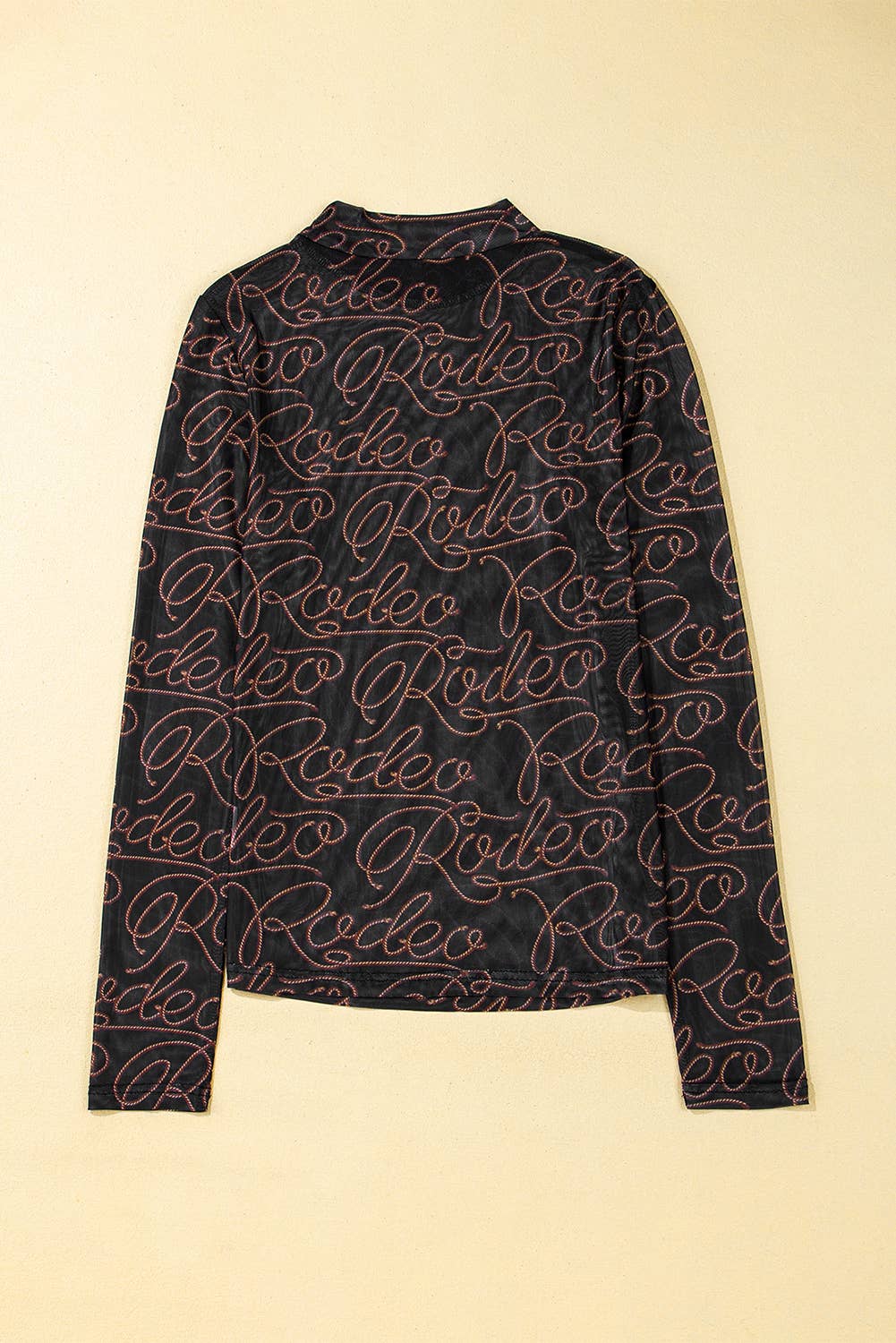 Ropin’ Rodeo Long Sleeve Mesh Top