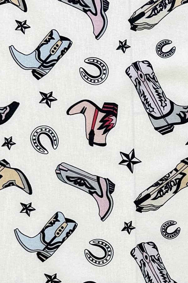 Lucky boot wild rag
